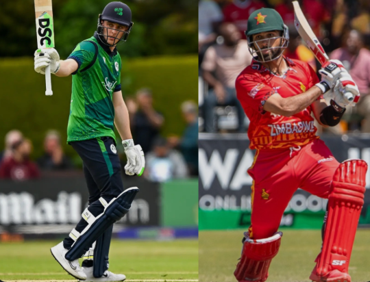 Zimbabwe National Cricket Team Vs Ireland Cricket Team Timeline
