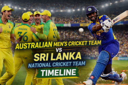 Sri Lanka National Cricket Team Vs Australian Men's Cricket Team Timeline