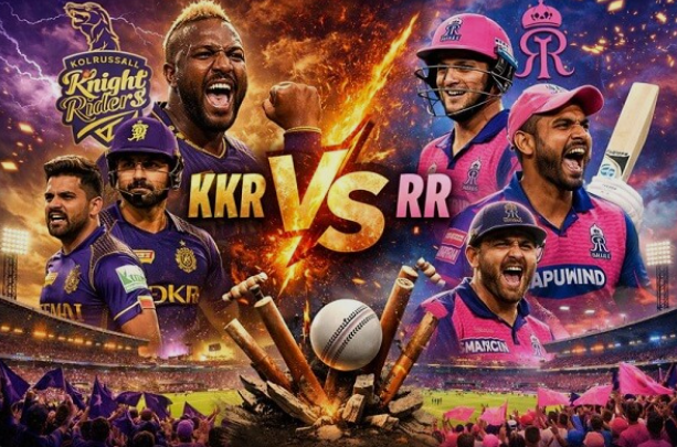 Kolkata Knight Riders Vs Rajasthan Royals Timeline