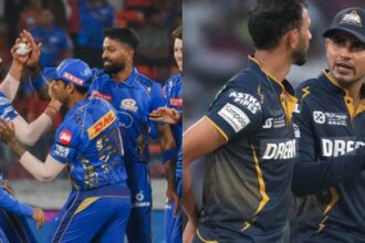 Gujarat Titans Vs Mumbai Indians Timeline