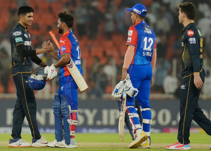 Delhi Capitals Vs Gujarat Titans Timeline