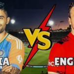 India National Cricket Team Vs England Cricket Team Match Scorecard