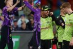 Sydney Thunder Vs Hobart Hurricanes Match Scorecard