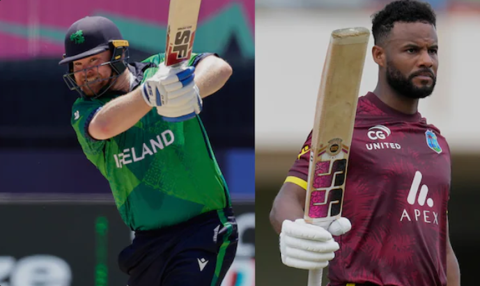 West Indies Cricket Team Vs Ireland Cricket Team Timeline
