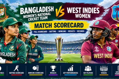 Bangladesh women's national cricket team vs West Indies women match scorecard – full batting, bowling and match results